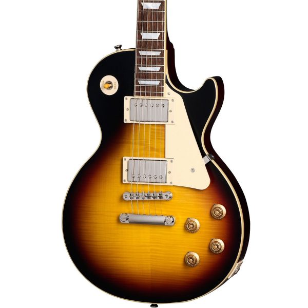 Epiphone 1959 Les Paul Standard Electric Guitar - Tobacco Burst VOS detail image 7
