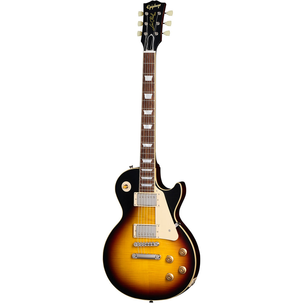 Epiphone 1959 Les Paul Standard Electric Guitar - Tobacco Burst VOS detail image 2