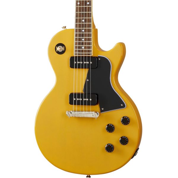 Epiphone Les Paul Special Electric Guitar - TV Yellow detail image 5