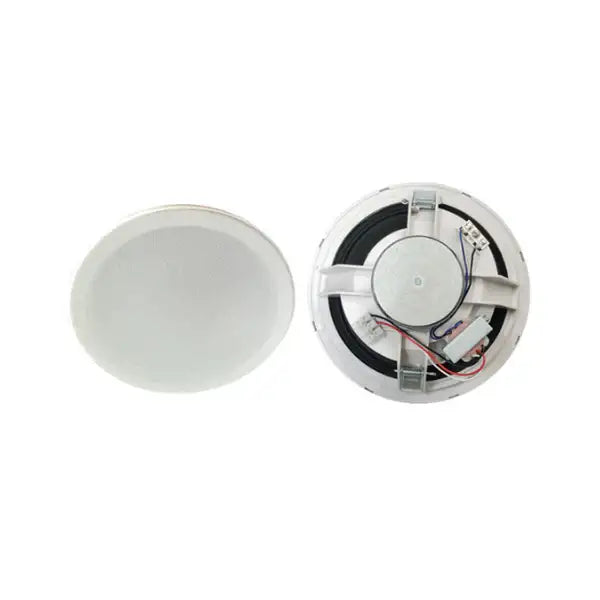 Filo CAVSC8W 8" CEILING SPEAKER DUAL CONE METAL GRILL - WHITE - Filo - VisionSounds South Africa