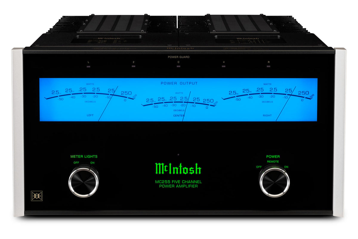 McIntosh MC255 5-Channel Solid State Amplifier - McIntosh