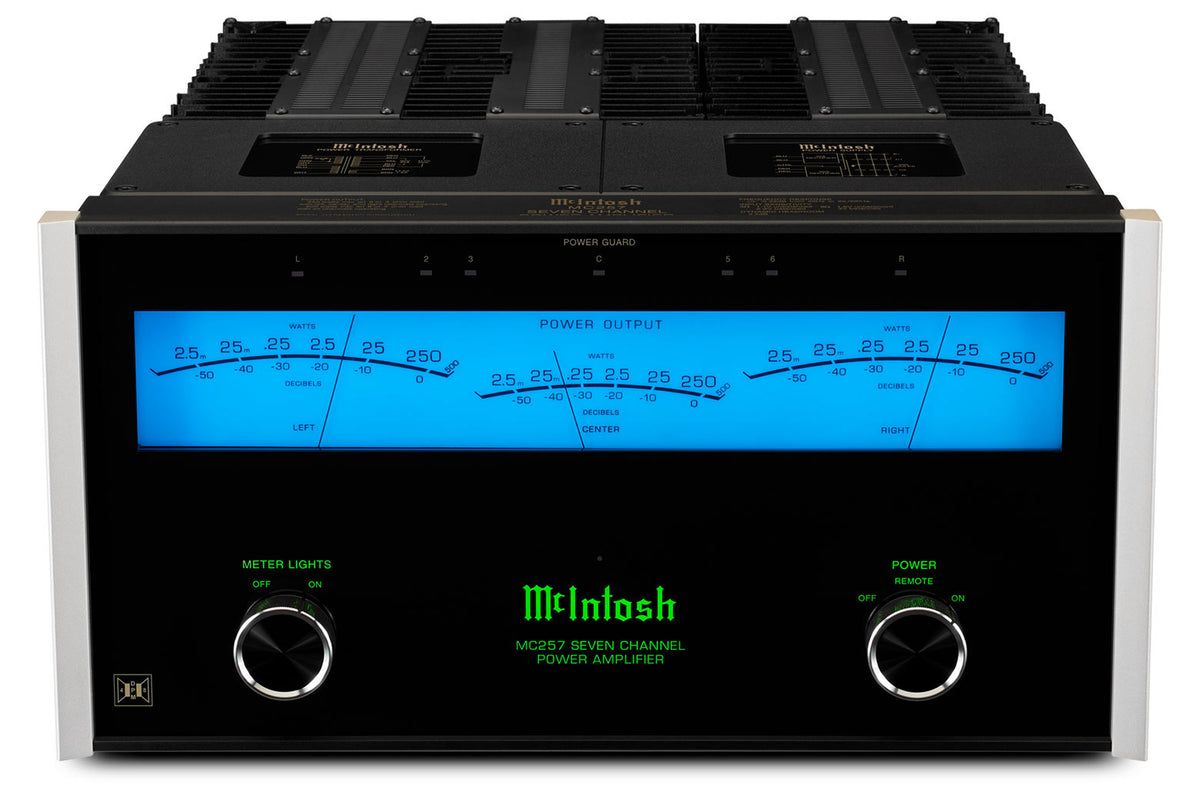McIntosh MC257 7-Channel Solid State Amplifier - McIntosh