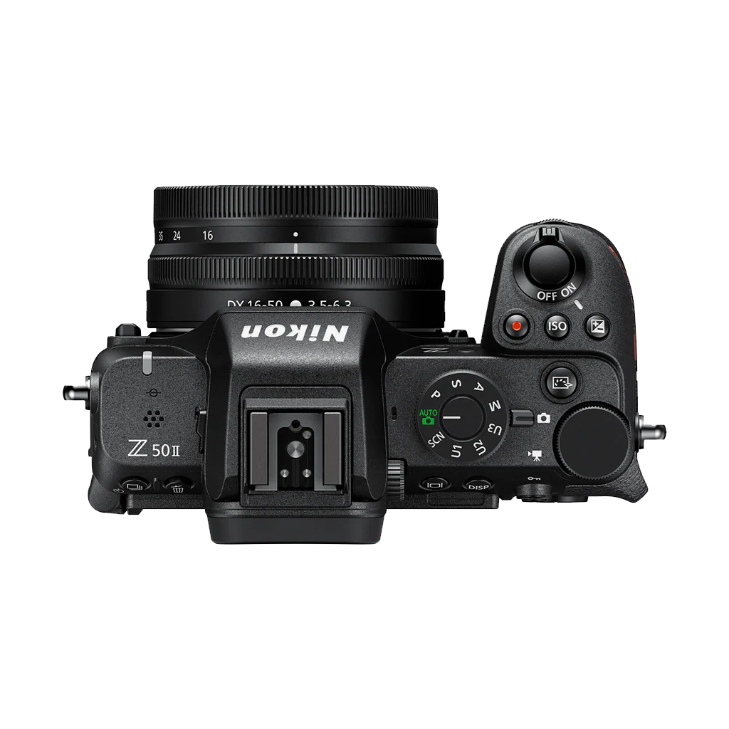 Nikon Z50 II Mirrorless Digital Camera with 16-50 + 50-250 and 35mm Lenses + Bag and Card