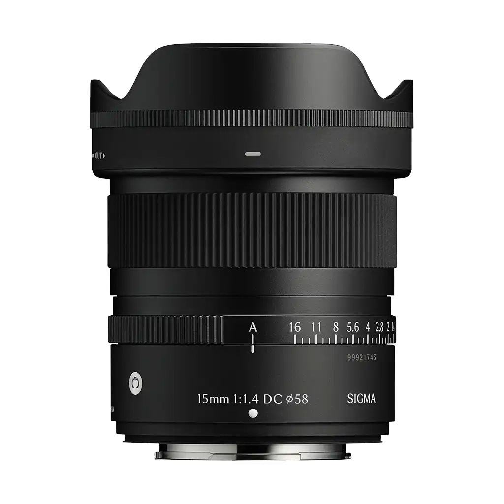 Sigma 15mm f/1.4 DC Contemporary Lens for Fujifilm X
